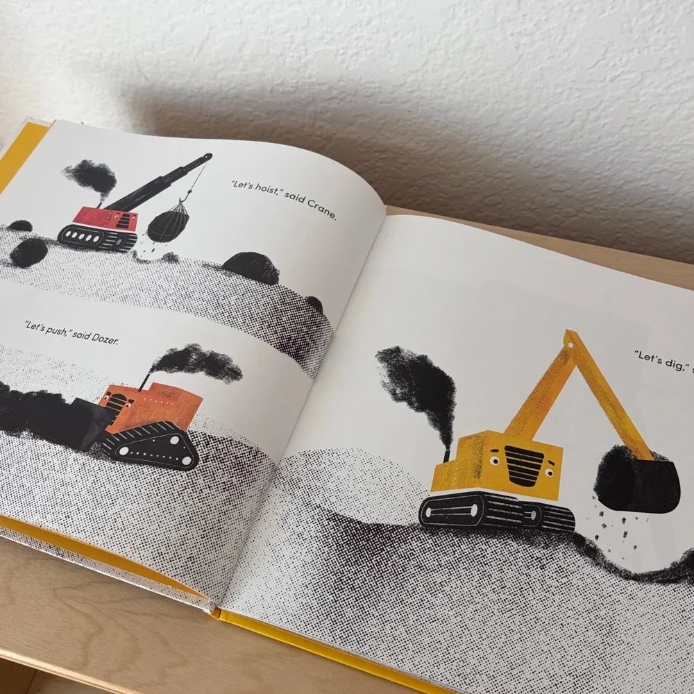 The Digger and the Flower - Children’s Hardcover Picture Book